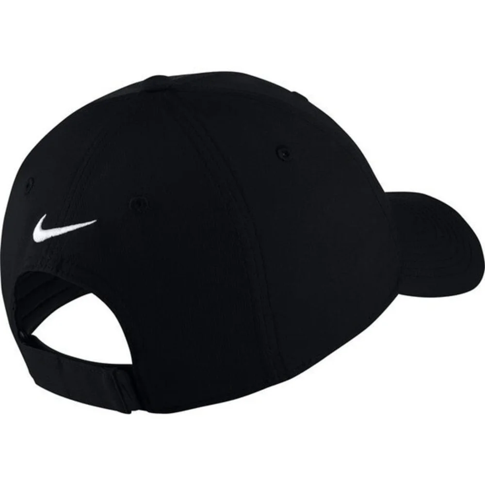 Nike Legacy 91 Black Baseball Cap Dry-Fit Adjustable Size Athletic Hat Golf Hat